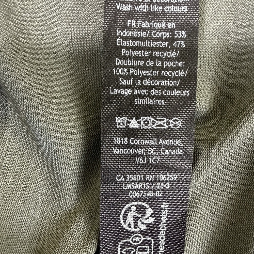 Lululemon Commission‎ Pants Mens 40x28 5 Pocket Chino Olive Performance Stretch - Picture 7 of 16